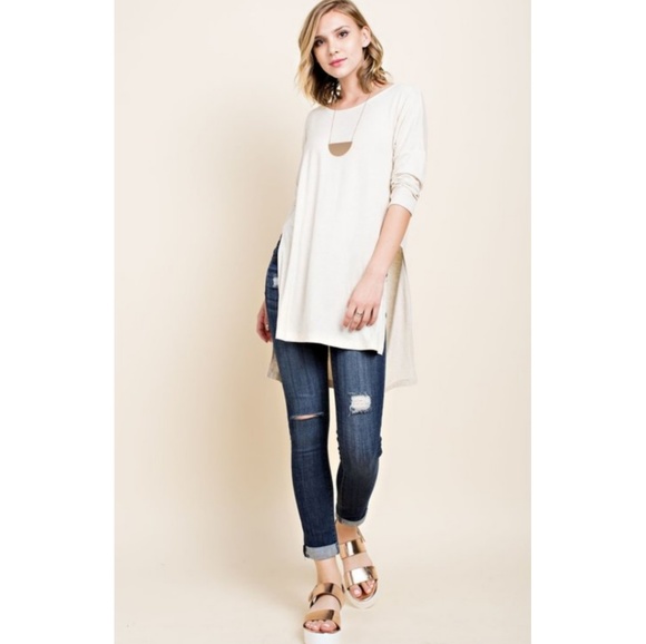 🔥FINAL SALE🔥🌿SIDE SLIT TUNIC🌿 - Picture 4 of 4